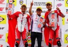 Pake CBR, AHM Borong Podium di ARRC Mandalika