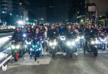 Ribuan Biker AEROX ALPHA Bikin Jakarta Gempar di Malam Hari!