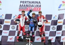 CBR600RR Gaspol, Pebalap Astra Honda Kuasai Podium 600cc di Mandalika!