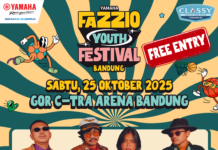 Seru-seruan Bareng The Panturas di Yamaha Fazzio Youth Festival Bandung!