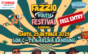 Seru-seruan Bareng The Panturas di Yamaha Fazzio Youth Festival Bandung!