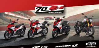 Yamaha 70 Tahun! Livery Ikonik Edisi Spesial Resmi Mengaspal di Indonesia