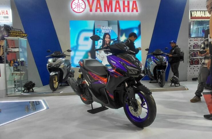 AEROX ALPHA 2026 Resmi Meluncur di IIMS, Warna & Grafis Anyar Makin Anti-Mainstream