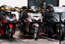 Gathering Team AEROX 2026 Serbu Bandung & Surabaya, Modifikasi Keren dan Night Ride Bikin Jalanan Makin Panas
