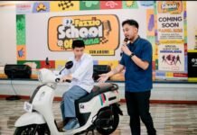 Yamaha School of Skena Sukabumi, Fazzio Hybrid Makin Dekat Sama Anak SMA
