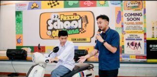 Yamaha School of Skena Sukabumi, Fazzio Hybrid Makin Dekat Sama Anak SMA