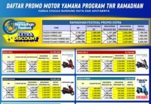 Mudik Nyaman, THR Aman! Promo Ramadhan Yamaha Diskon Hingga 8 Juta di Bandung