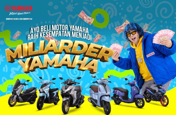 Beli Motor Yamaha Bisa Jadi Miliarder? Program Ini Lagi Diburu Jelang Lebaran