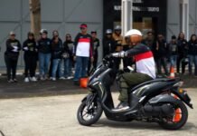 Yamaha Jabar Gas Edukasi Safety Riding, Dibikin Seru dan Interaktif