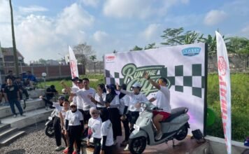 Grand Filano Ajak Anak Muda Tasikmalaya Hidup Sehat Lewat Run The City