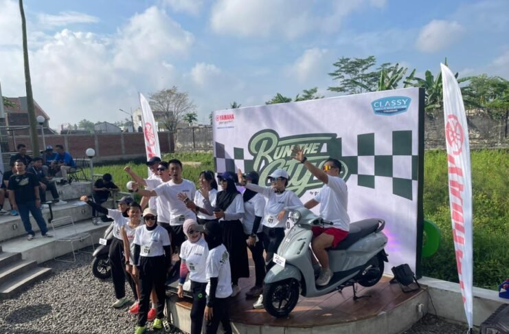 Grand Filano Ajak Anak Muda Tasikmalaya Hidup Sehat Lewat Run The City