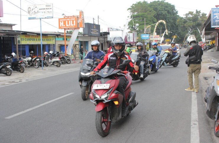 GRESEK Vol 5 Ramaikan Karawang, Yamaha Jabar dan YRFI Perkuat Solidaritas Komunitas