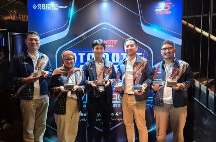 Yamaha Borong 7 Penghargaan di Otomotif Award 2026, Dominasi Skutik hingga Motor Sport