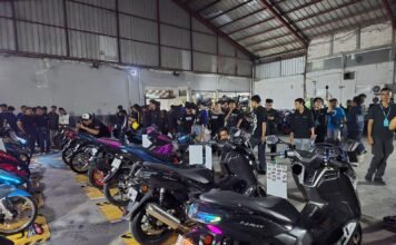 Y-Squad Cirebon Area Jadi Wadah Kolaborasi Rider Yamaha, 150 Bikers Ramaikan Night Party