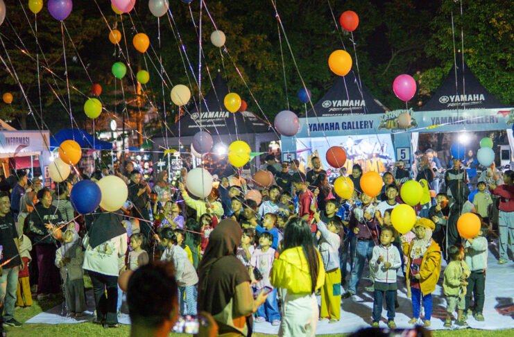 Yamaha Jawa Barat Gelar Karnaval GEAR ULTIMA di Rancaekek, Pesta Rakyat Modern yang Meriah
