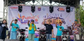 Karnaval GEAR ULTIMA Ramaikan Ciledug, Yamaha Padukan Hiburan, Budaya, dan Teknologi