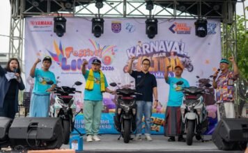 Karnaval GEAR ULTIMA Ramaikan Ciledug, Yamaha Padukan Hiburan, Budaya, dan Teknologi