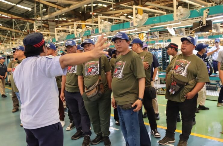Factory Visit Yamaha, Komunitas XMAX Bali Lihat Langsung Proses Produksi Motor Standar Global