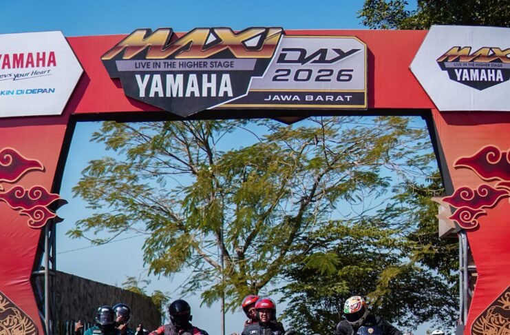 Yamaha MAXIDay 2026 Jawa Barat: 800 Biker Touring ke Kuningan, Angklung Jadi Pembuka yang Bikin Beda