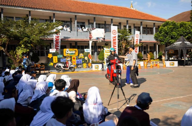 School of Skena Yamaha Fazzio Ramaikan Garut, Siswa SMA Bebas Tunjukkan Bakat dan Kreativitas