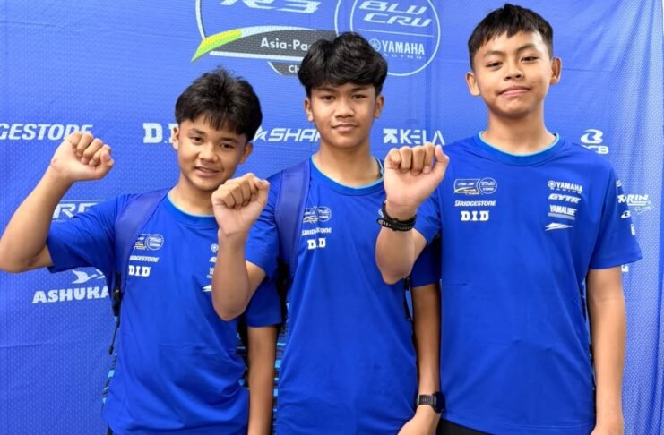 Trio Rider Yamaha Siap Gas di Mandalika, Bidik Hasil Maksimal di R3 BLU CRU Asia-Pacific