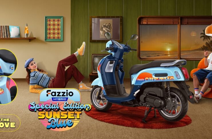 Yamaha Fazzio Punya Warna Baru! Edisi Sunset Blue Makin Skena dan Cuma Dijual Terbatas
