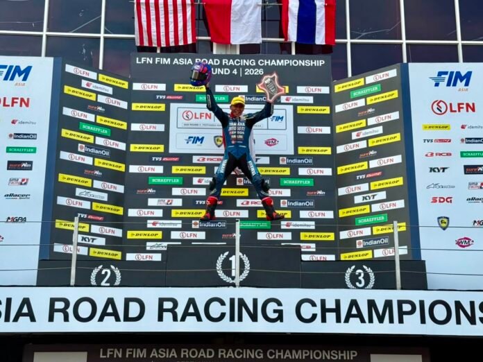 Wahyu Nugroho 1st Podium ARRC Mandalika 2026_2